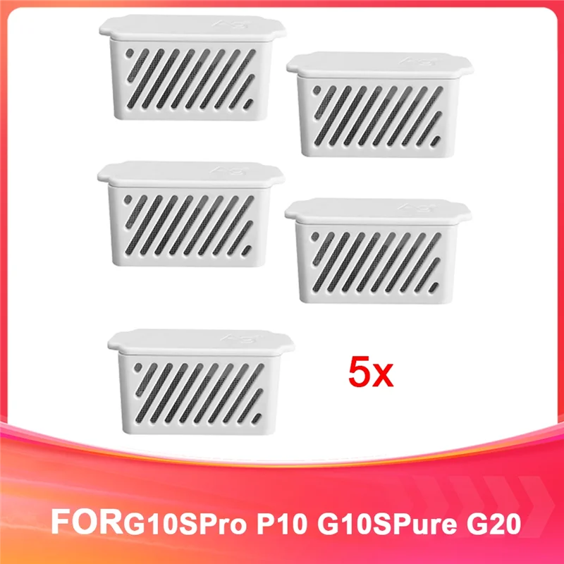 9M-5Pack Вакуумный серебряный Forroborock S7 Maxv Ultra Silver Бактериостатический модуль Аксессуары