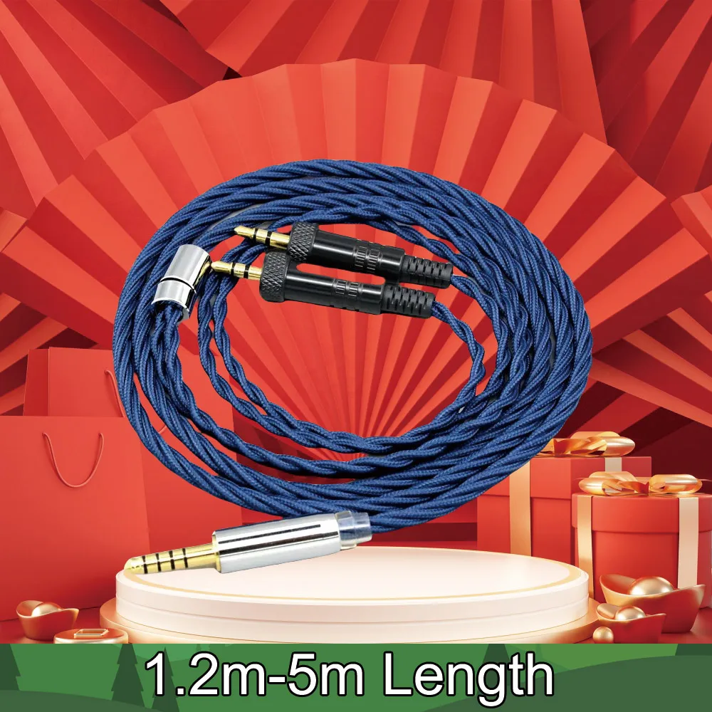 99% 純銀 OCC グラフェン合金ソニー MDR-Z1R MDR-Z7 MDR-Z7M2 フルスリーブイヤホンケーブルを修正するネジ付き 8595