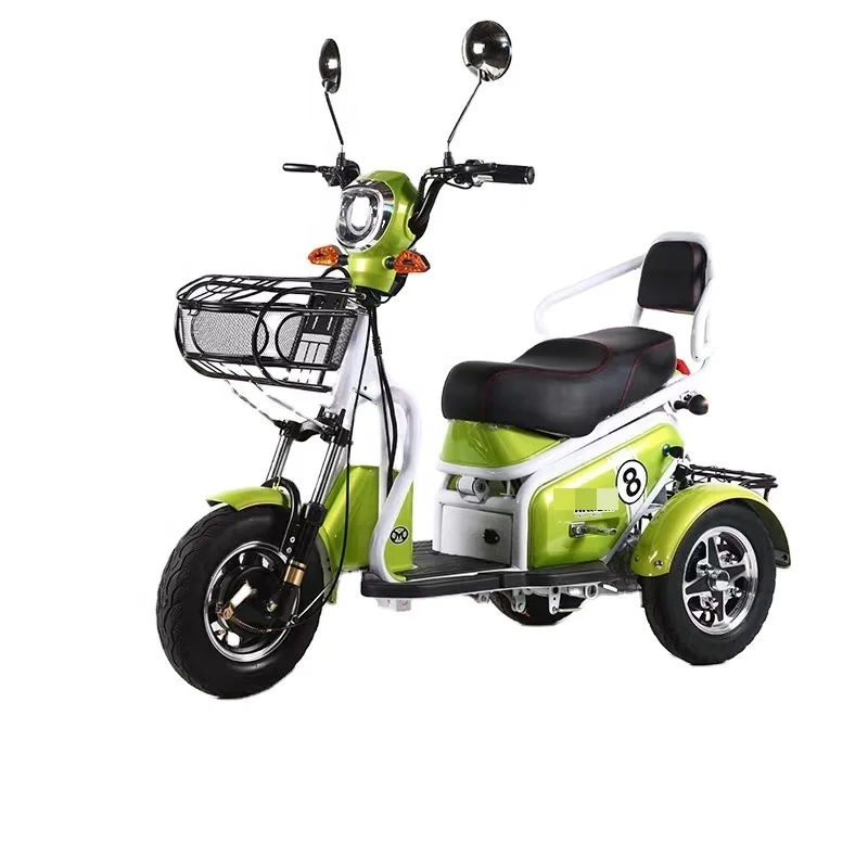 

Factory Adult Three Wheel Battery 48v 20ah 600w Tricycle 3 Wheel Electric Scooter