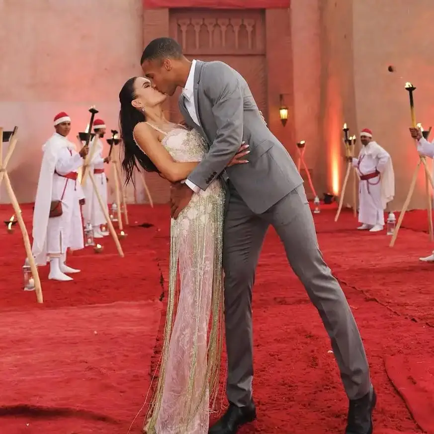 Ofherown Beading Tassel Embroidered Evening Dress Women Spaghetti Straps Lace Appliques Prom Gowns Formal Gala Party Gown