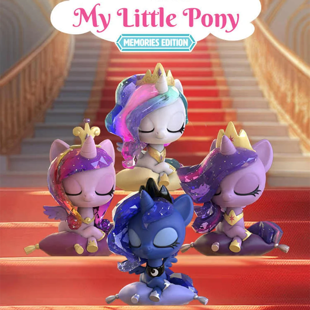 

Новая фигурка My Little Pony, юбилейное издание, принцесса Селестия, принцесса Луна, экшн-фигурка Kawaii, коллекционная модель, игрушка в подарок