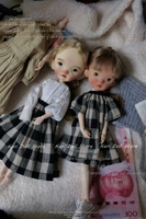 Kari Doll Clothes and skirts 2025 Plaid dress or skirt set for Landazz Landoudou Doll