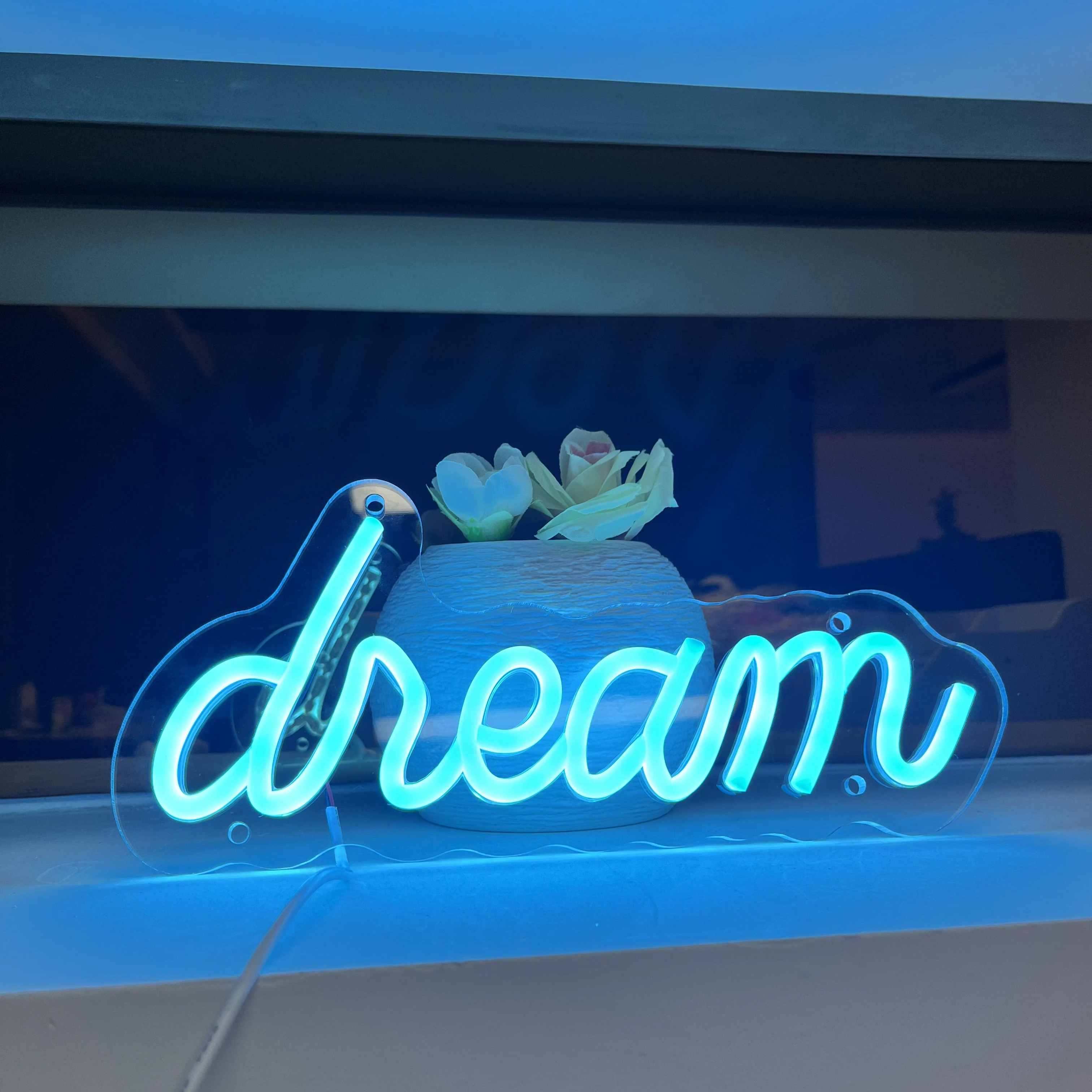 

Dream Neon Sign Flex Led NCustom Led Light for Wall Decor USB Led Logo Custom Neon Sign Home Party Room Bar Decoration