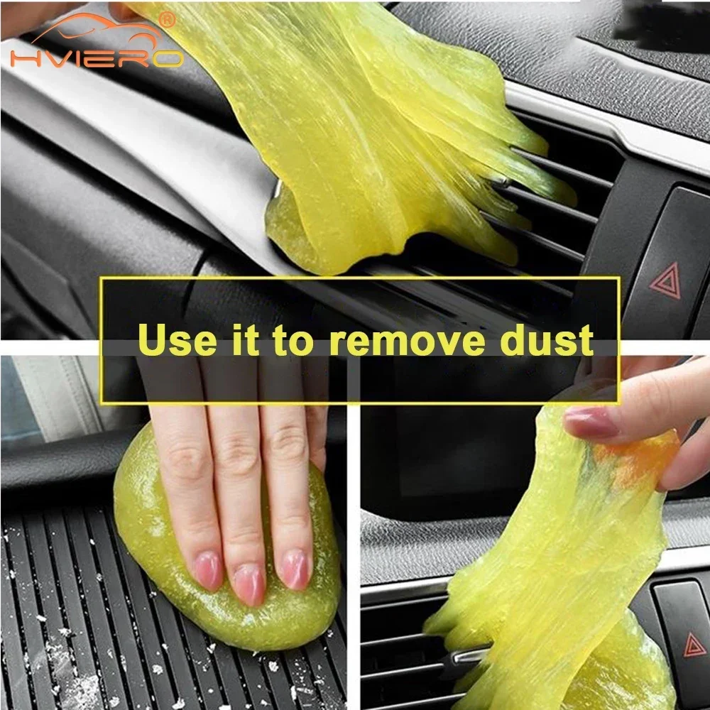 1pcs 70g Car Wash Mud Cleaning Pad Glue Powder Cleaner Dust Remover Gel Home Computer Keyboard Clean Accessories Tools Universal