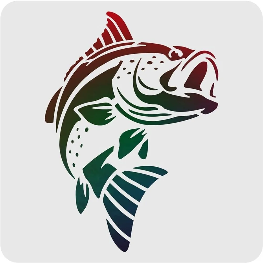 Fish Stencil Template 12