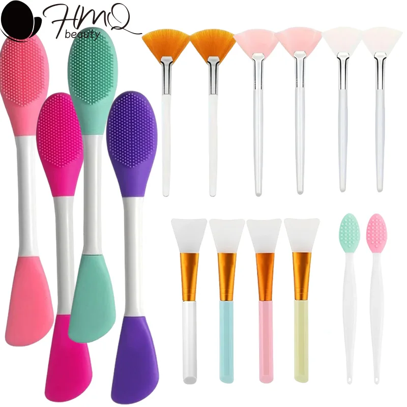 المهنية سيليكون DIY قناع الوجه فرش الوجه المسام فرشاة تنظيف الطين فيلم قضيب النساء أدوات تنظيف أدوات العناية بالبشرة