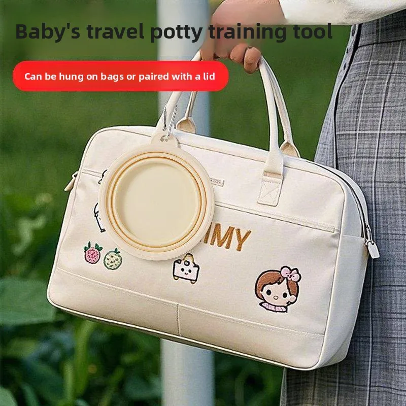 

Portable Compression Baby Bath Basin Travel Outdoor Face Washing Basin Special for Baby And Toddler Portable Toilet