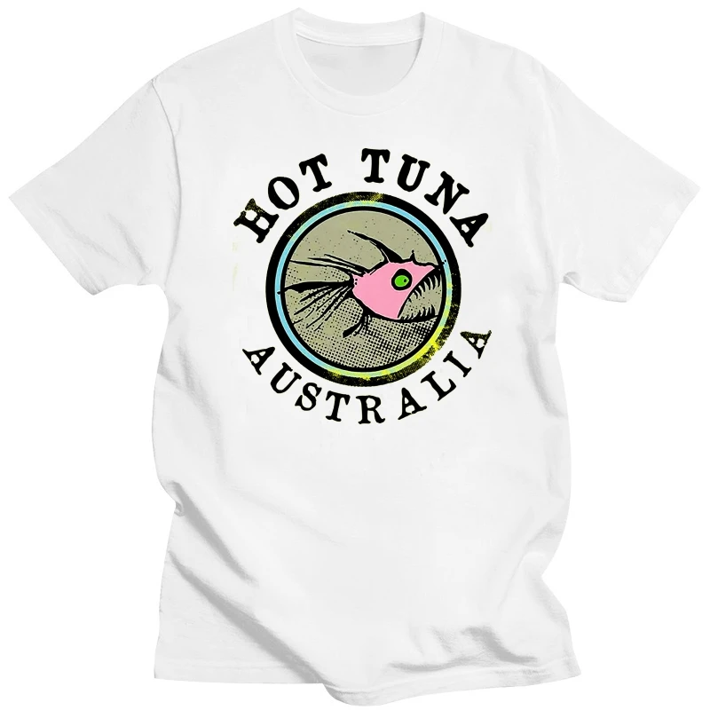 

2025 new model Hot Tuna Australia Mens T-Shirt Pale Yellow M L Gyms Fitness Tee Shirt