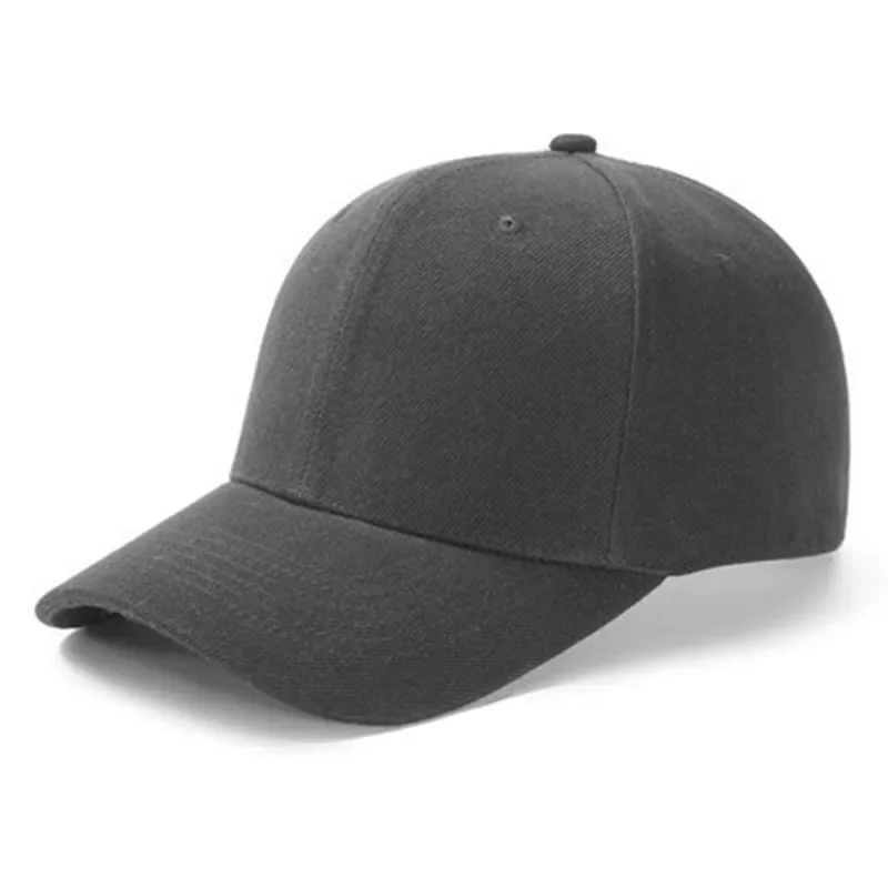 Unisex Cap Casual Plain Baseball Cap Adjustable Snapback  display picture 3