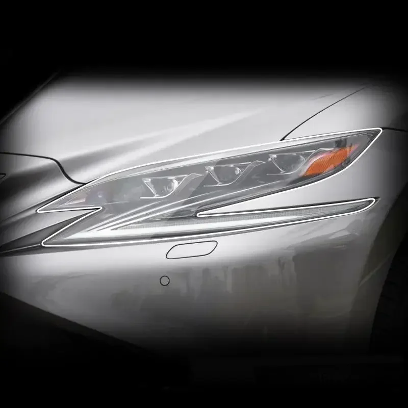 

For Lexus LS 500 2017-2020 Car Exterior Headlight Anti-scratch TPU Protective film Anti-scratch Repair film Accessories Refit