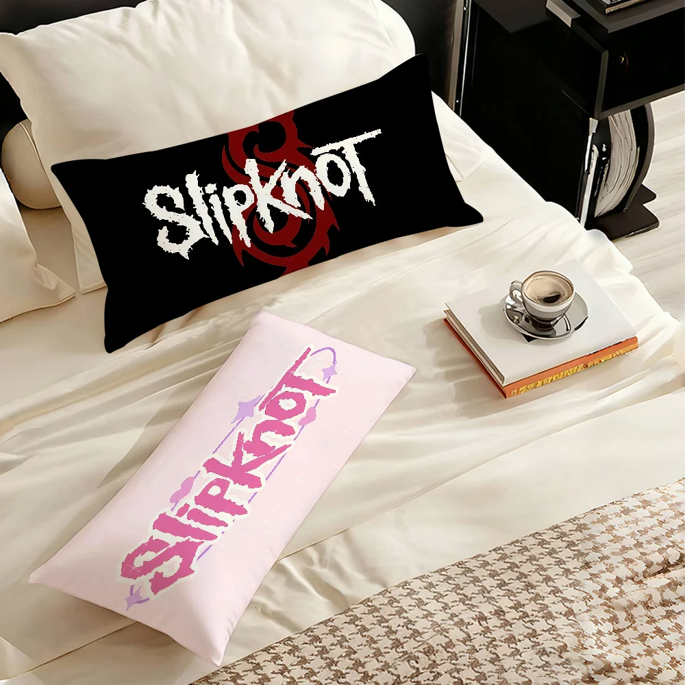 

Горячая рок-группа S-Sli P-Pknot наволочка подходит для офиса, спальни, дивана, украшения дома, прямоугольные подушки