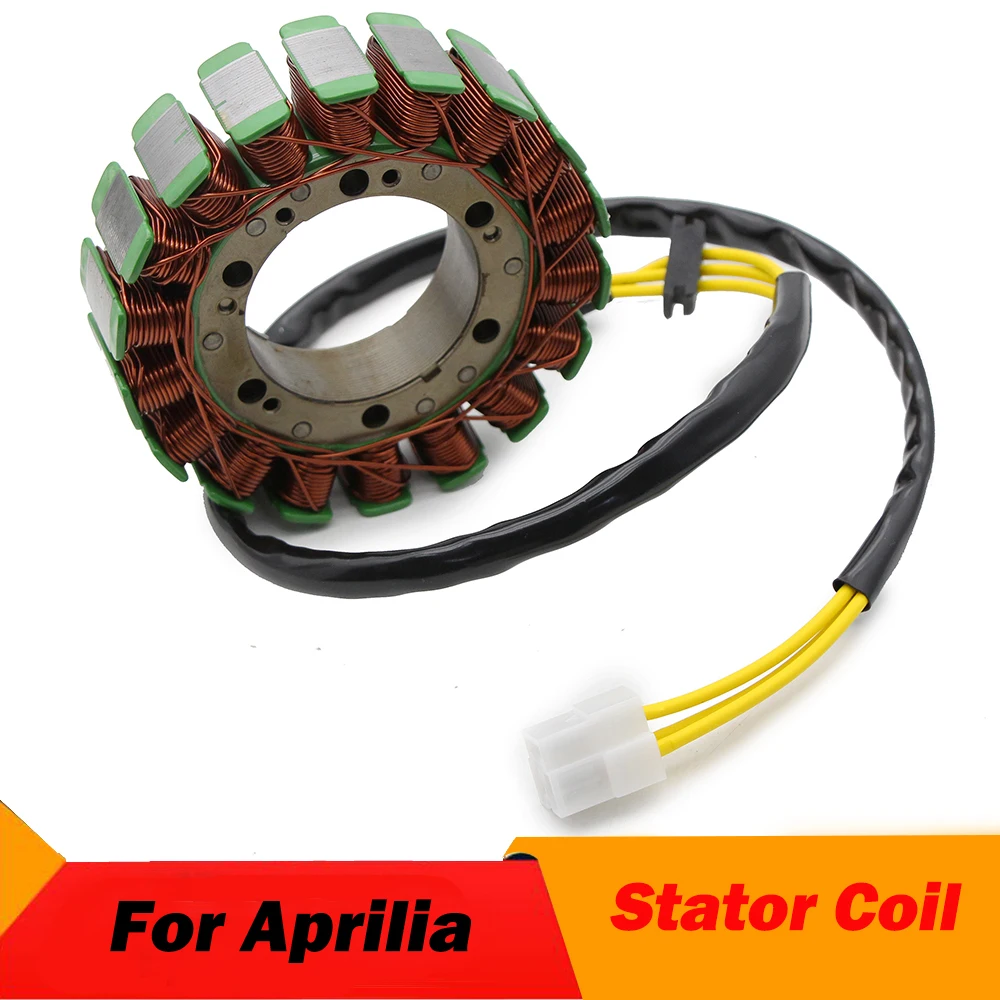 

Motorcycle Generator Magneto Stator Coil For Aprilia AP0296410 AP0295170 1995 1996 2004 Pegaso 650 IE Pegaso 650 Moto-65 650