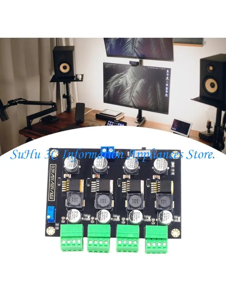 

LM2596 Multi Channel Switching Power Supply 3.3V/5V/12V/ADJ Adjustable Output