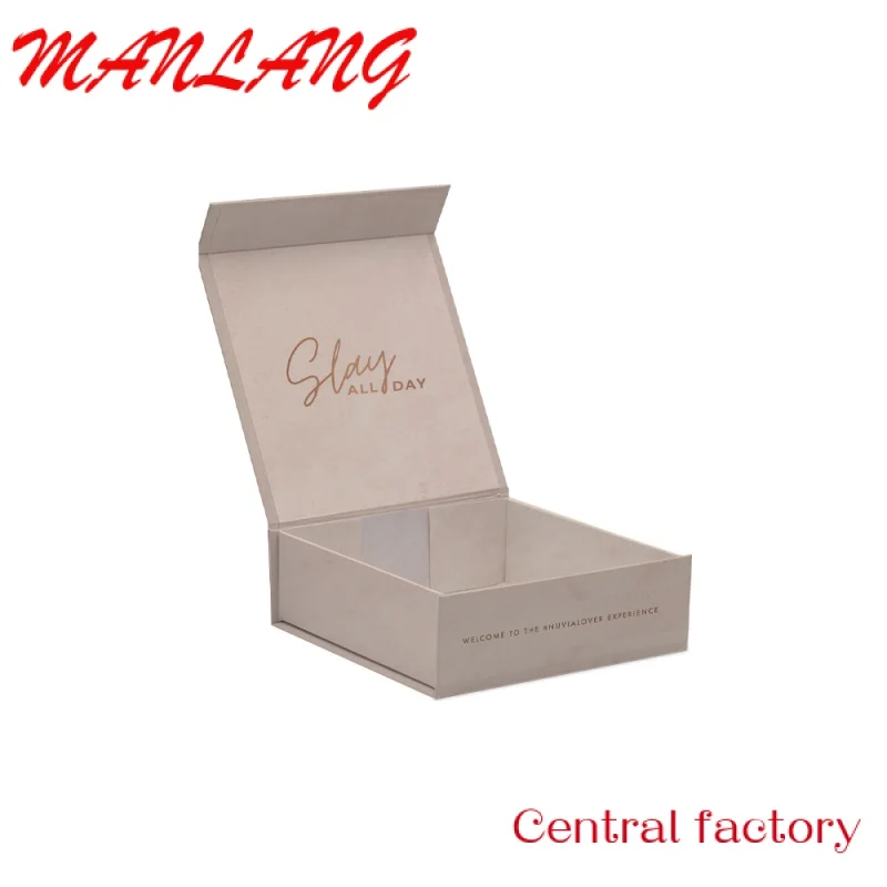 Custom  HENGXING Luxury Custom Logo Cardboard Fold Gift Box Magnetic Packaging Paper Boxes for Clothing