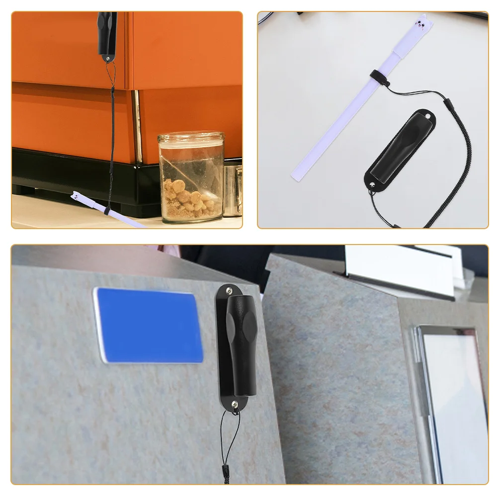 4 قطعة مقود القلم الحبل حلقة ذاتية اللصق لأجهزة الكمبيوتر المحمولة حامل القلم مكافحة خسر حلقات مطاطية حارس تمتد حزام الطلاب #6