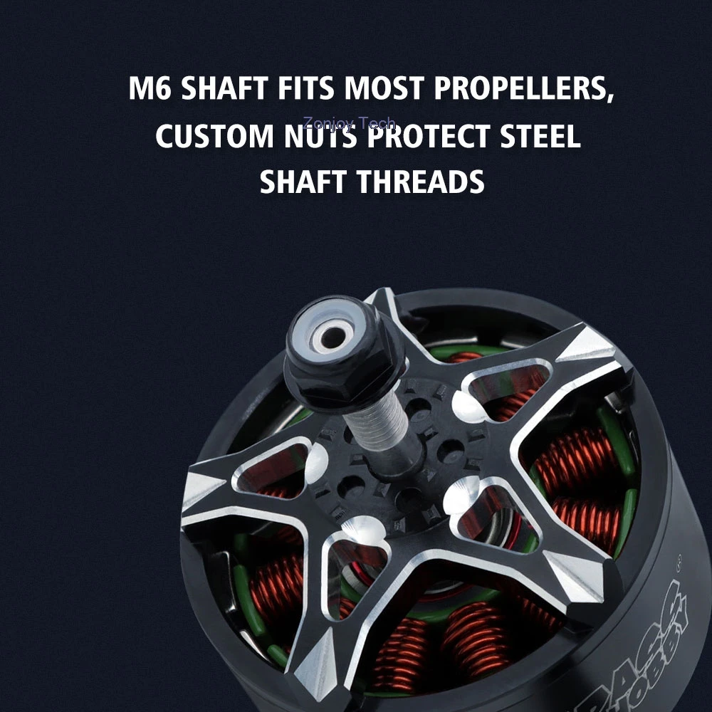 O novo 4 PCS S4720 430KV 480KV é adequado para 14,15 polegadas FPV high-end classe de competição Traverser drone 6S motor sem escova