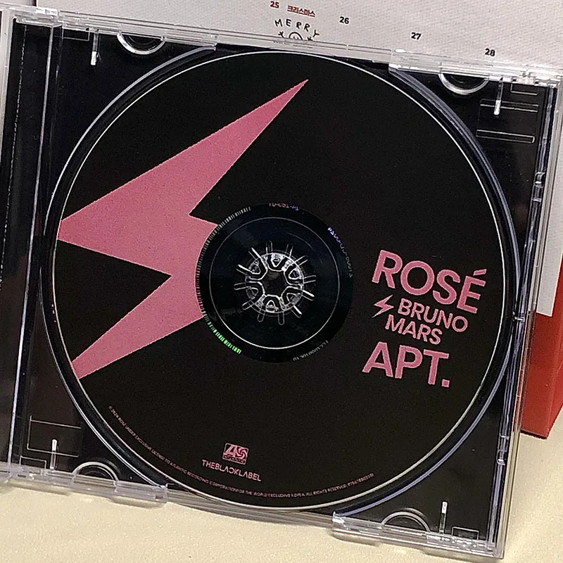 ROSE Park Chaeyoung Album, Brother Mars Single APT ROS ÉBruno Mars Original CD