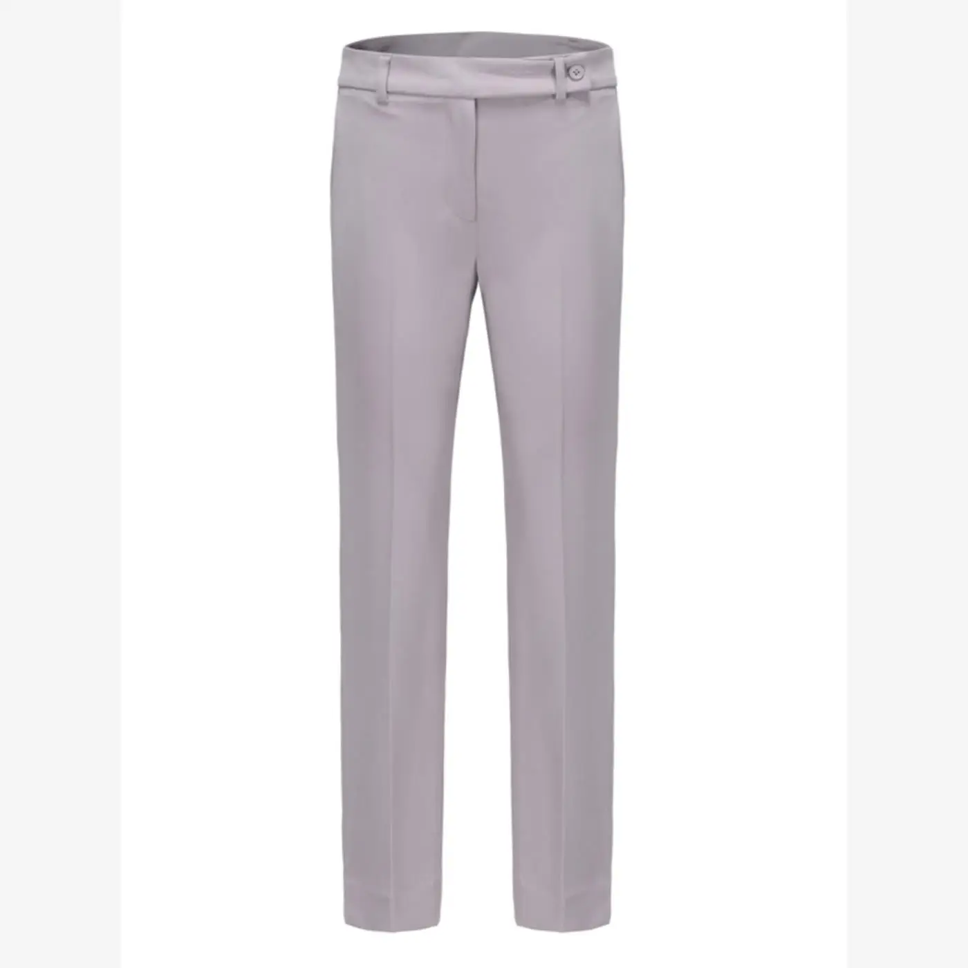 2024 New Women's Workwear Grey Straight Leg Pants Nine-Tenths Length OL Style Regular Thickness Polyester Long Trousers view 3
