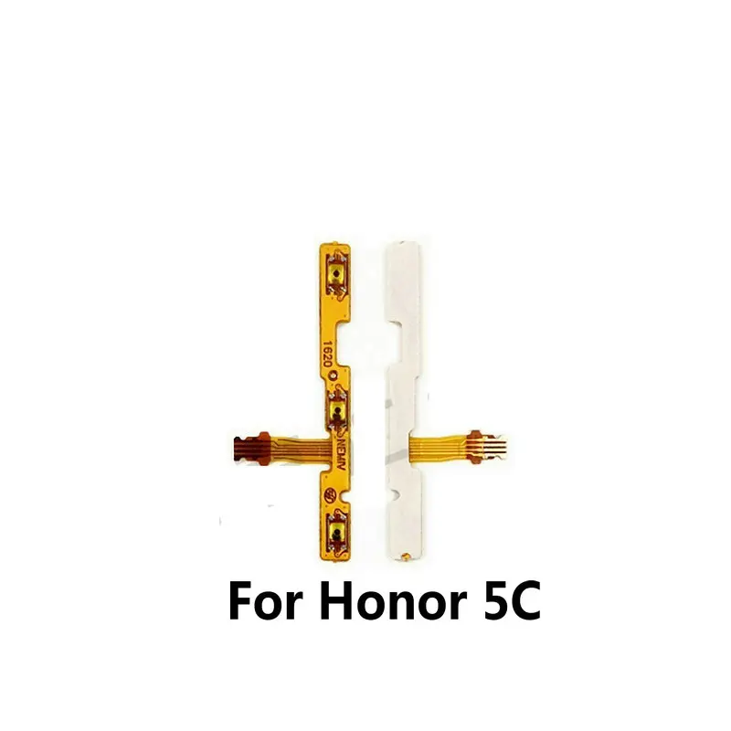 2Pcs New Power on/off & volume up/down buttons flex cable Replacement for Huawei Honor Play 8A 7A 7C 7X 7S 6A 6C 6X 5C Pro