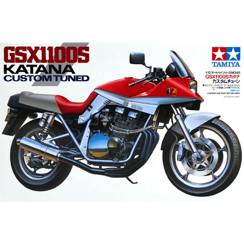 

Tamiya 14065 1/12 GSX1100 Катана гоночный мотоцикл Спорт ручной работы мотоцикл хобби игрушка пластиковая модель набор для сборки