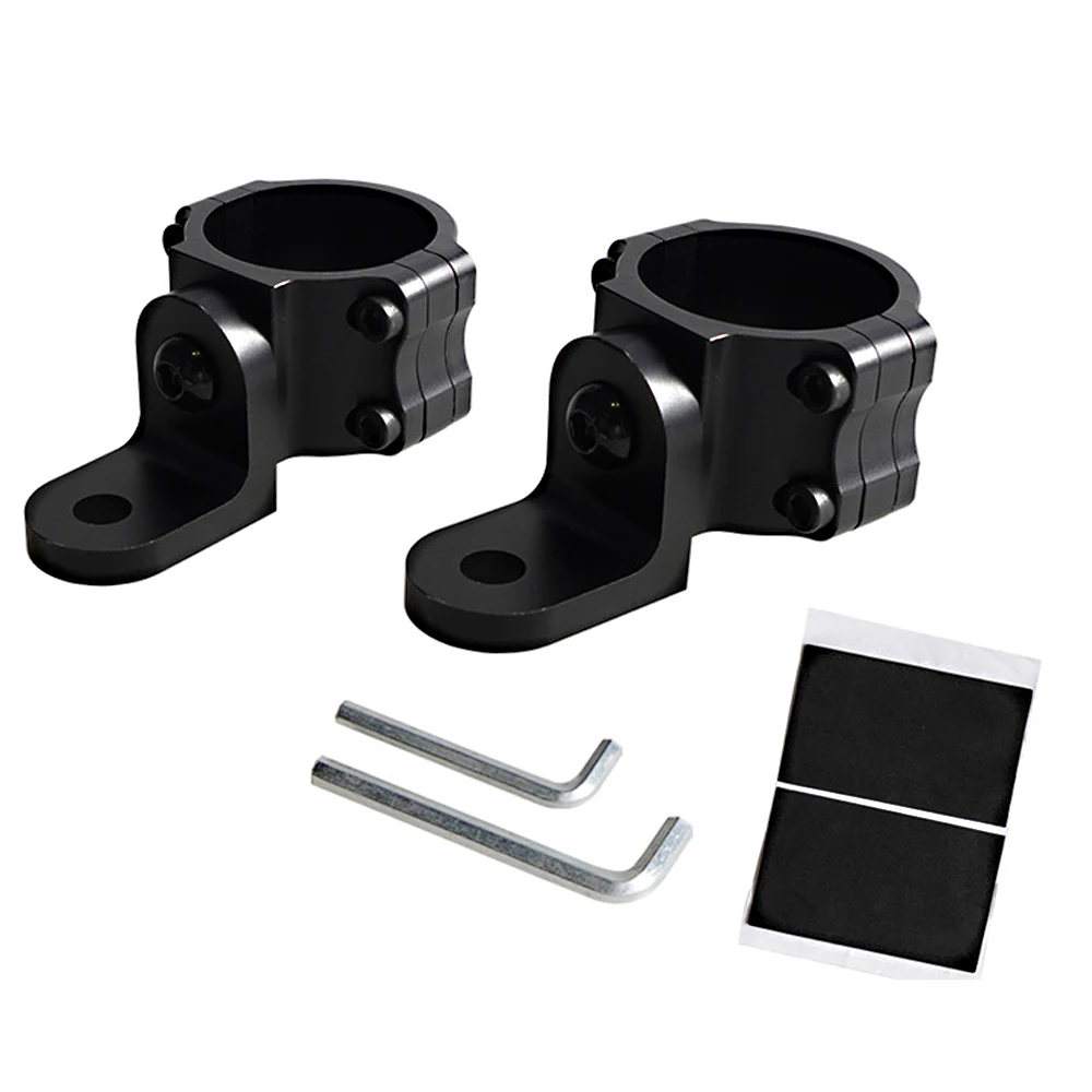 2pcs Mount Brackets For UTV ATV RZR 4WD LED Whip Light Bar 1.75