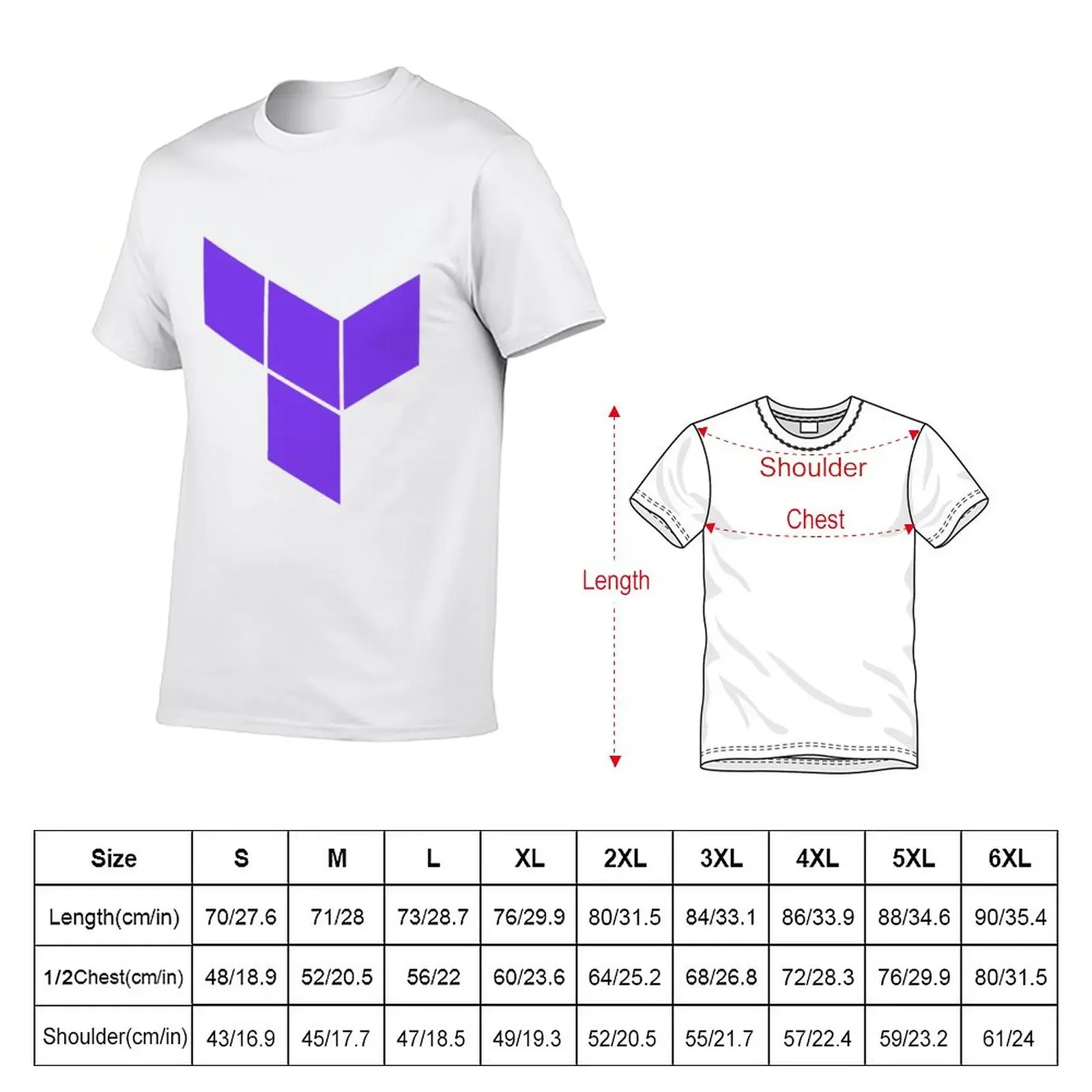 New Terraform T-Shirt oversized t shirt tees Short sleeve funny t shirt designer t shirt men