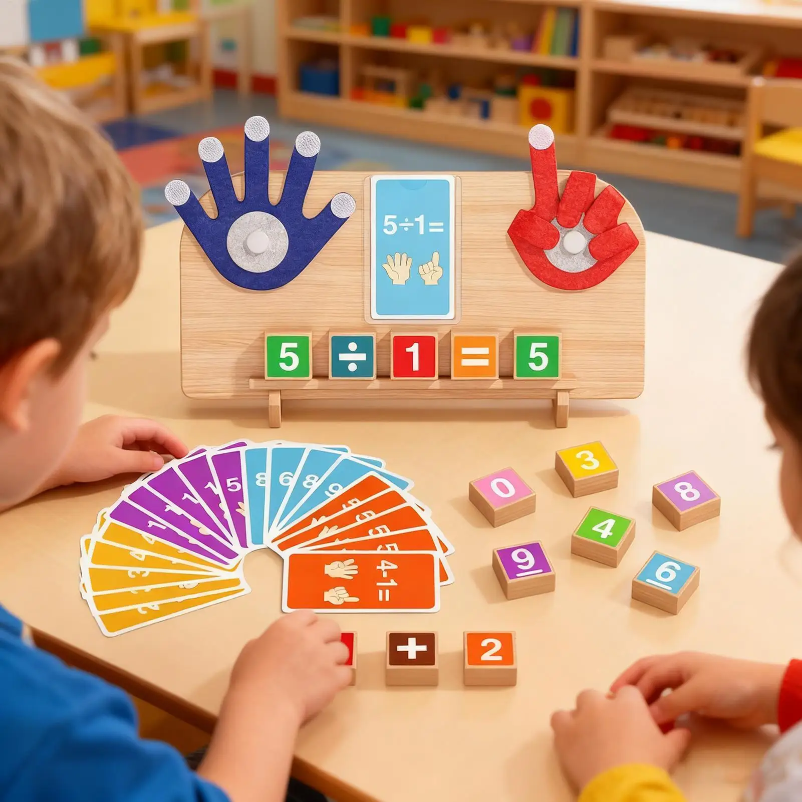 وسائل تعليمية ألعاب تحلل أرقام الرياضيات التنوير بالإضافة والطرح أدوات اللغز الحسابية للأطفال #2