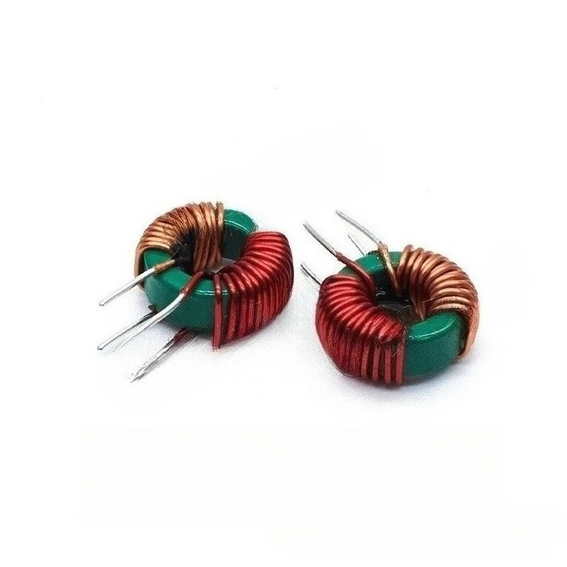 14*9*5 common-mode inductor 2MH 0.7 wire 5A red coil with split winding manganese-zinc toroidal filter choke coil