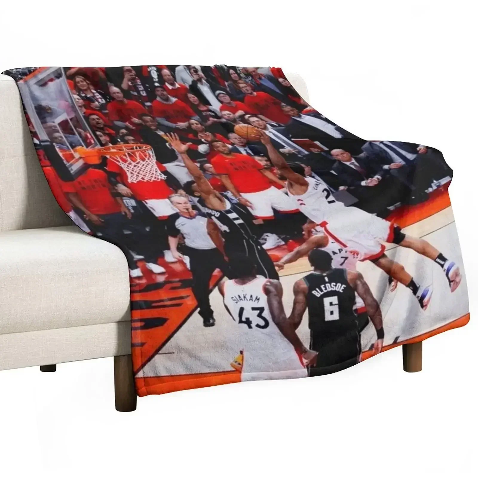 Kawhi Leonard Wallapper Throw Blanket Flannels Giant Sofa Blankets