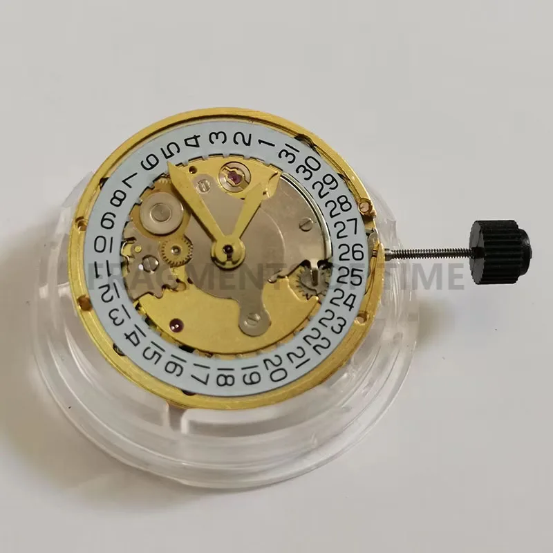 2824 Movement Replacement Shanghai Mechanical Automatic Movement Date Display Watch Clock Repair Tool  Gold Color