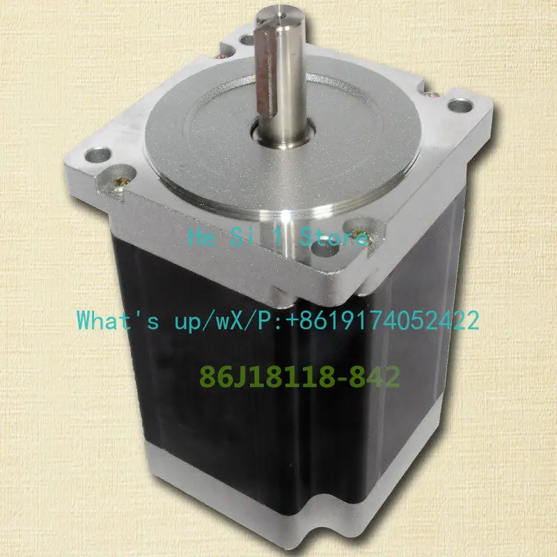 86J18118-842 New Two-Phase Stepper Motor Torque 8Nm for Engraving Machine