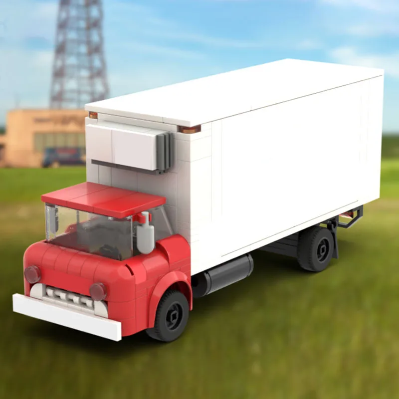 

453 PCS Customize Series Murray‘s Ford C-900 Freight Trucks MOC Building Block Model DIY Puzzle Toys For Children Festival Gifts