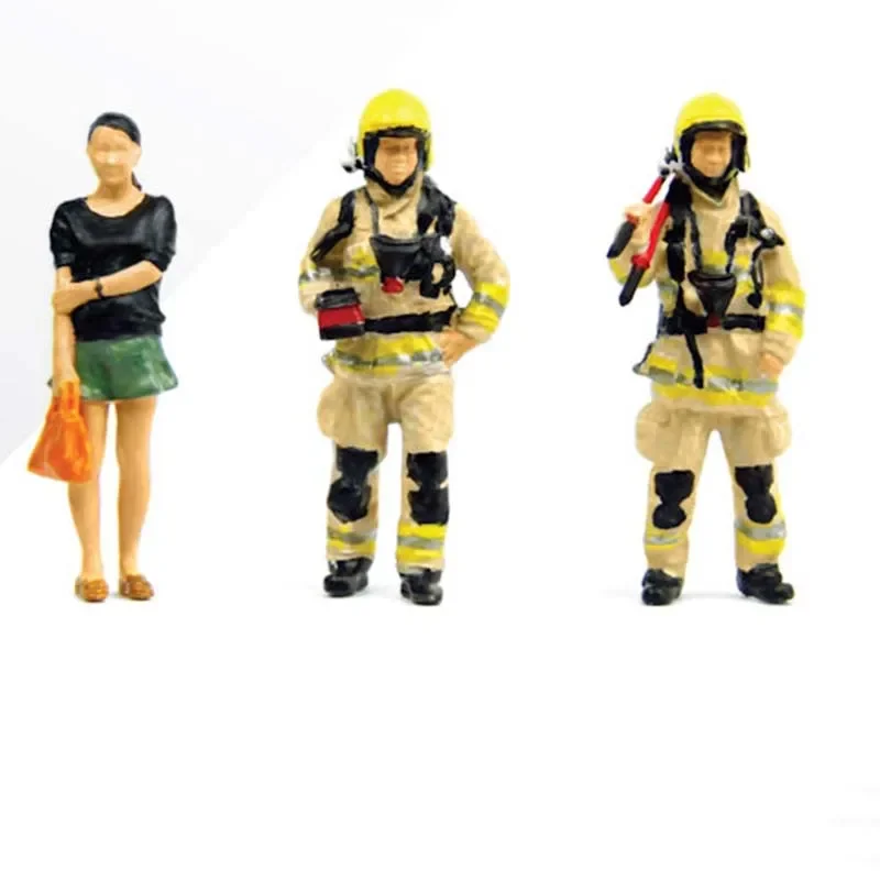 1/43 Schaal Tiny City Mini Pop Auto Model Scènes Politie/Patrouille Officier/Vuur Ambulance Accessoires Collectie Shows Souvenir