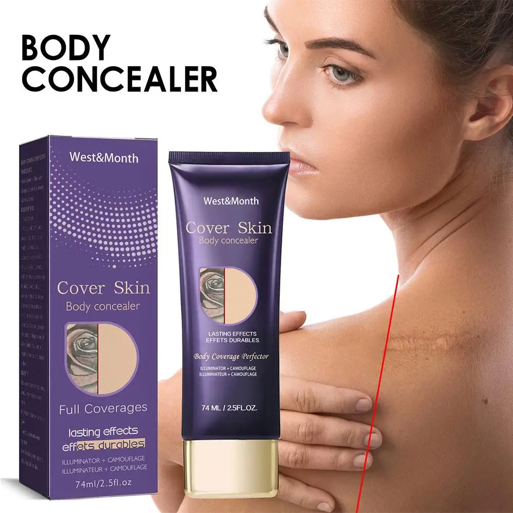 CoverPro Body Concealer Tattoo Concealer Waterproof Hiding Up Scars Cover Blemish Birthmarks Freckles Professional Shade Sp A6O5