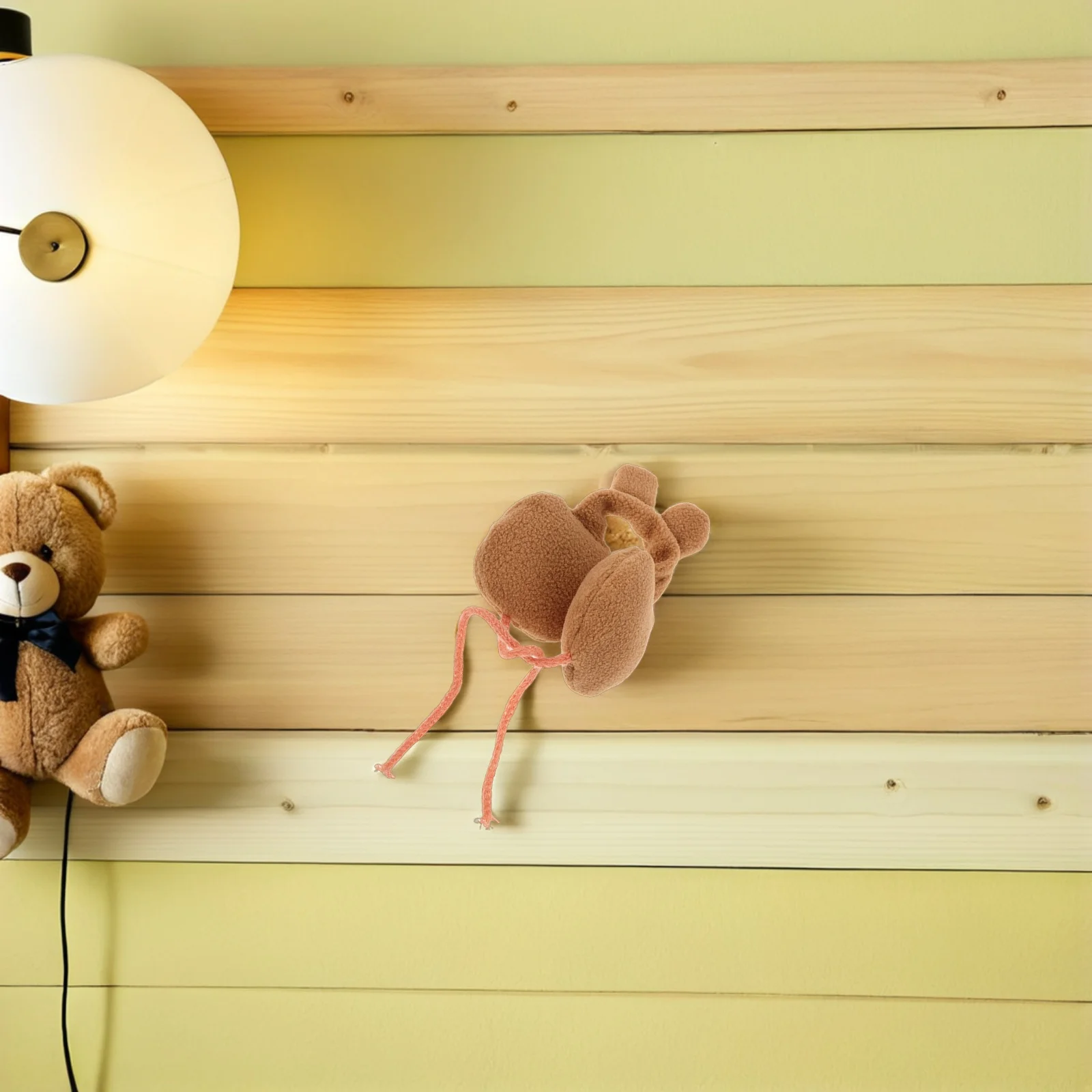 2 szt. 10 cm Kreskówkowe Nauszniki Dekoracyjne - Miękkie, Ciepłe Ochraniacze na Uszy do Zimowego Stylizacji, Akcesoria do Stylizacji, Urocze Ochraniacze na Uszy, Mini Figurki