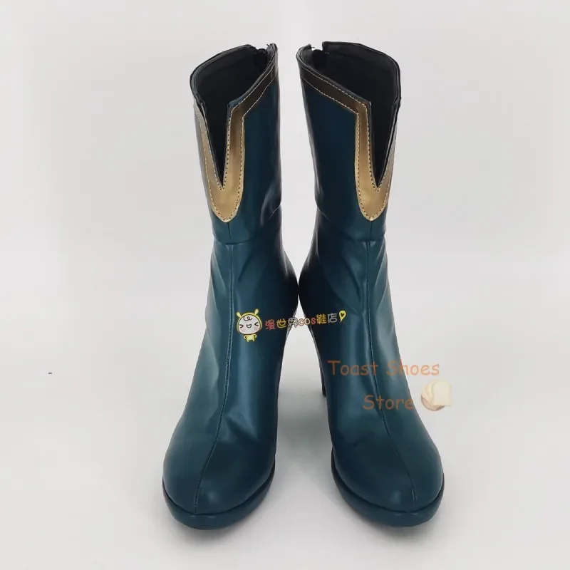 Anime Puella Magi Madoka Magica Miki Sayaka Cosplay Boots Comic Game for Con Halloween Cosplay Costume Prop Lovely Style Shoes