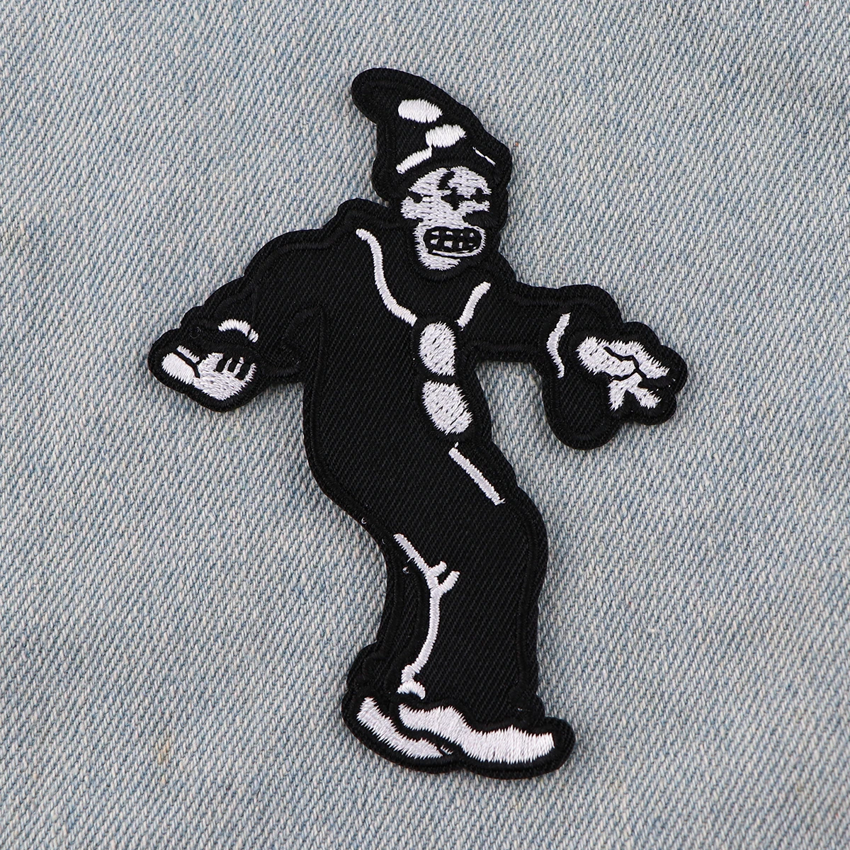 Clown Embroidery Clothes Patch Backpack Badge Applique For Clothing Thermoadhesive Iron On Patches For Jackets DIY Stickers