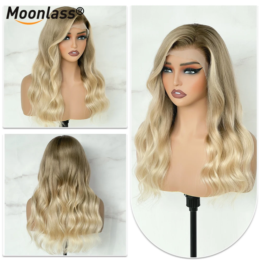 

Brown Mixed Blonde Diversified Body Wave 13x6 Transparent Lace Front Wigs 180% Density 100% Brazilian Virgin Hair Wigs Remy Wigs