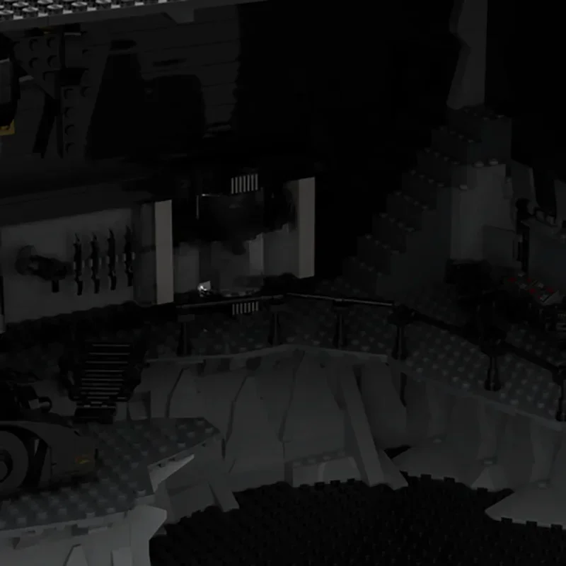 Hero Movie klocki BatCave Shadowbox Redux Model technologia cegły DIY montaż ciemny rycerz konstruscja zabawki prezenty