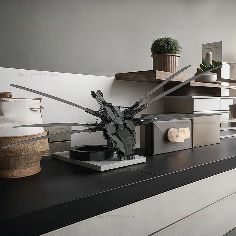 1369 個ビルディング羽ばたき翼ヘリコプター組立キットリモコンヘリコプターモデル子供大人のおもちゃ誕生日クリスマスギフト