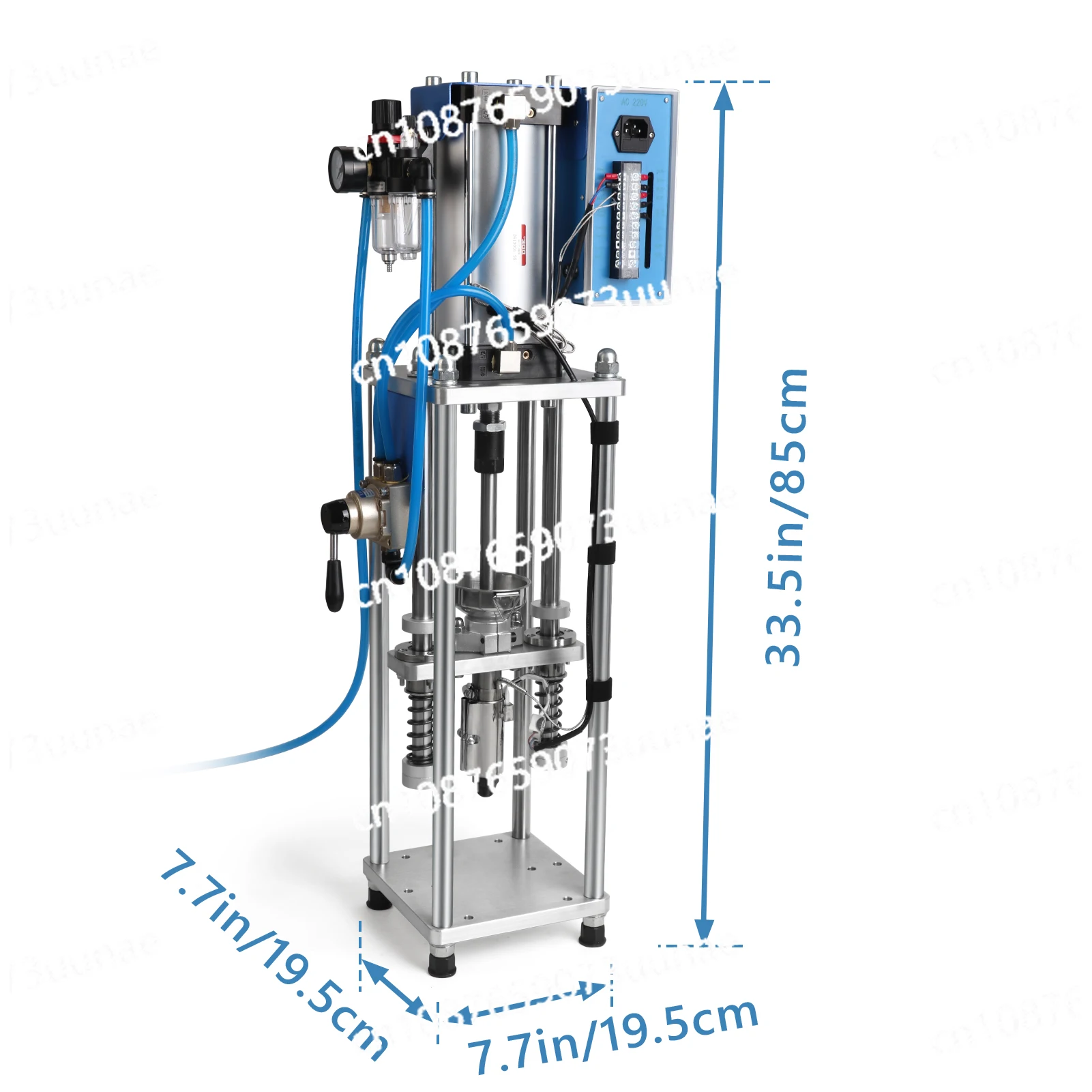 

USB Head Plug Molding Machine Desktop Polymer Plastic Injection Molding Machine Vertical Injection Molding Machine 220V/110