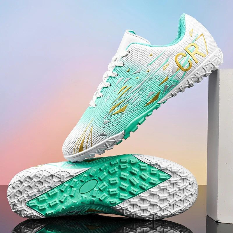 New Ultralight Non-Slip Soccer Shoes - Professional Football Boots for Adult/Kids Boys Grass Training Cleats