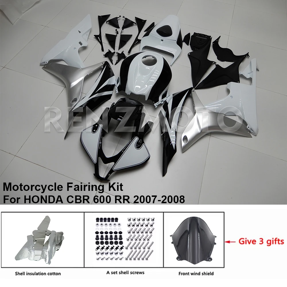 For HONDA CBR600RR 2007-2008 Fairing H0607-114a Motorcycle Kit Body Kits Decorative Plastic Guards Accessories Shells