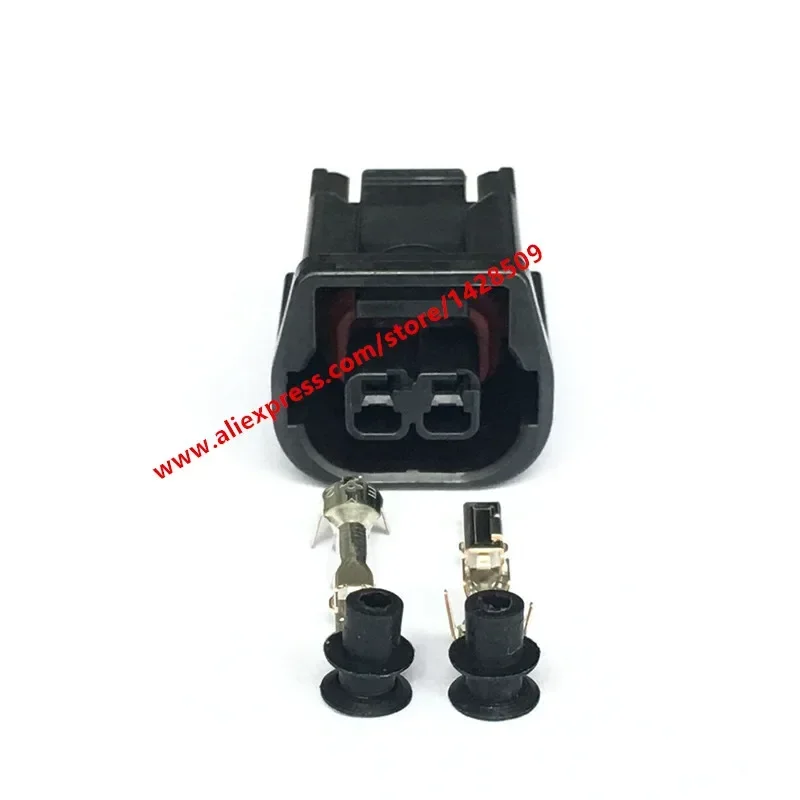 1 Set 2 Pin Auto Headlight Fog Light Socket Daytime Running Lights Plug 6189-7408/6189-1408 For Honda Crown URV Civic Accord