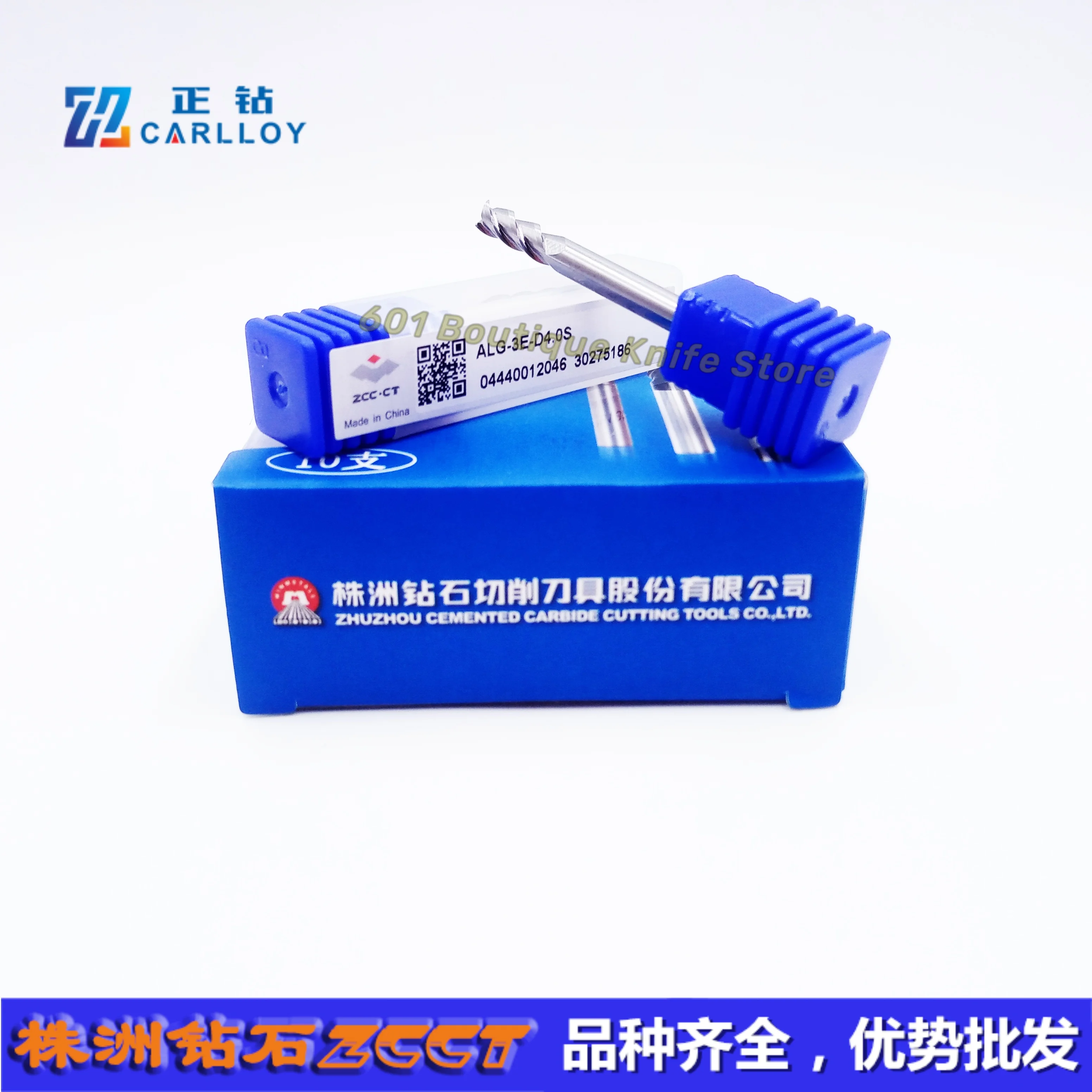 

ZCCCT CNC Solid Carbide ALG-3E-D3.0S ALG-3E-D4.0S