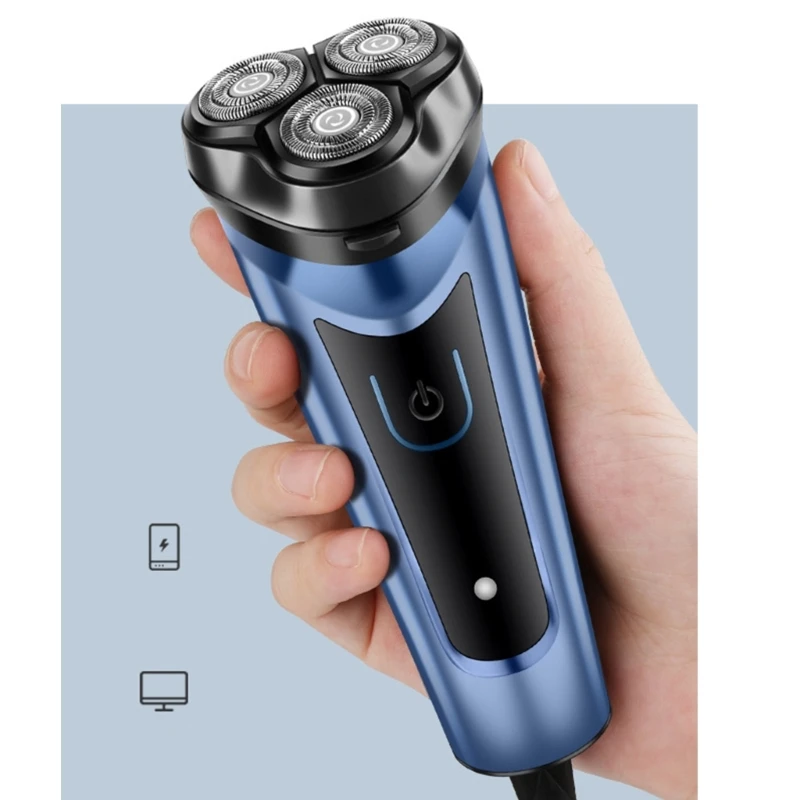 ماكينة حلاقة كهربائية محمولة ماكينة تهذيب اللحية ماكينة حلاقة كهربائية قابلة للشحن دروبشيبينغ
