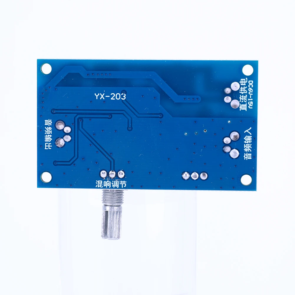 PT2399 Microphone Amplifier Module DC6-15V M65831 Microphone Reverb Plate DC Single Power Supply Preamplifier Reverberator