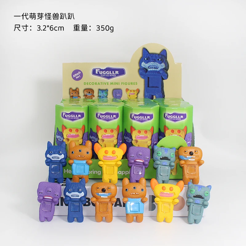 

2025 NEW v1 Funk Teeth Treasure Cute Teeth Monster Series Fuggle Blind Box Figure Ugly Cute Trendy Toys Plastic Childrens Gift