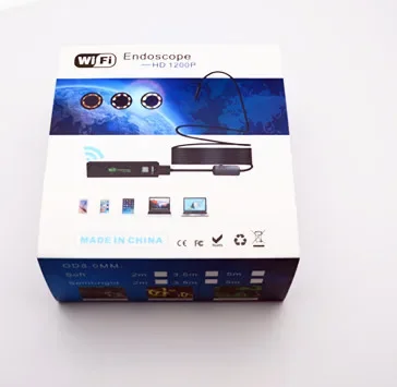 جهاز فحص صندوق أدوات بوريسكوب USB متوافق مع Android iOS، منظار داخلي متنقل ثنائي الاتجاه