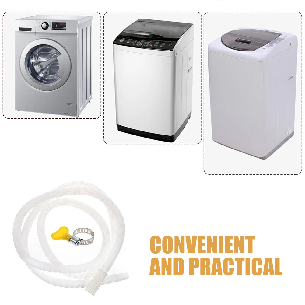 

Air Conditioner Pipe 1.5M Dripping Hose Ac Drain Hose Kit Universal Replacement Kit for AC Units Outdoor Flexible